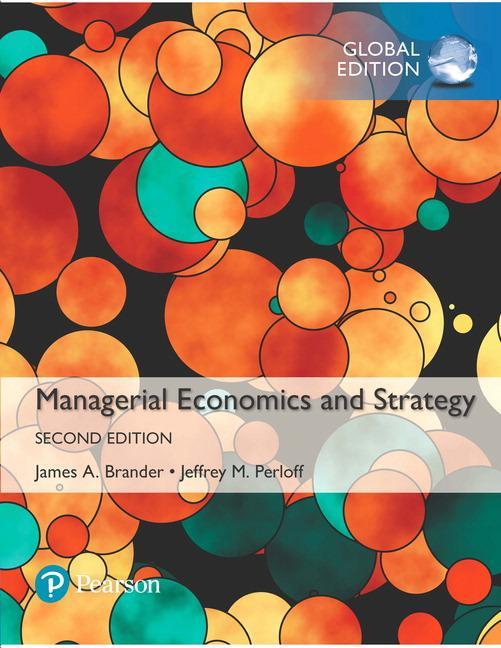 Cover: 9781292159140 | Managerial Economics and Strategy, Global Edition | Brander (u. a.)