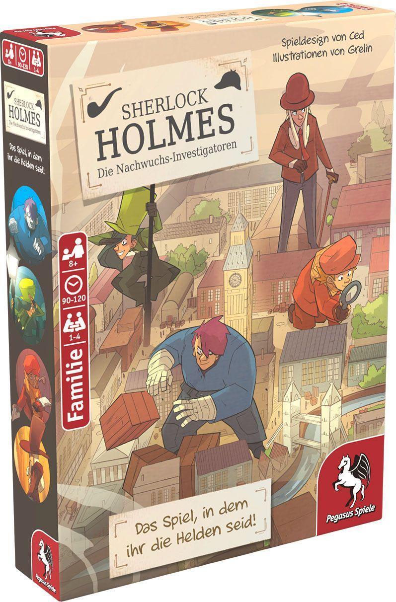 Bild: 9783957893482 | Sherlock Holmes - Die Nachwuchs-Investigatoren (Krimi-Comic-Spiel)