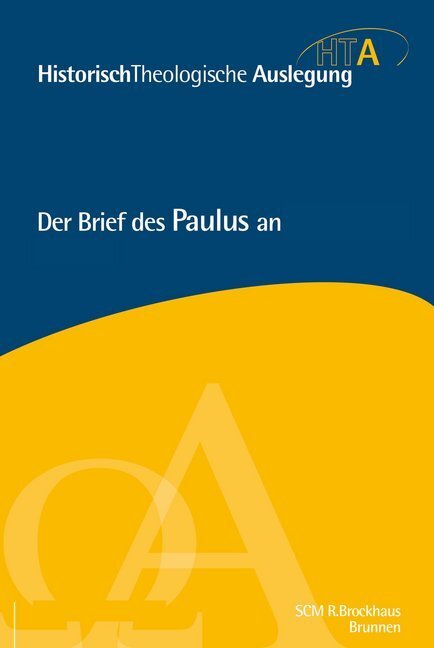 Cover: 9783765597329 | Der Brief des Paulus an die Philipper | Detlef Häußer | Buch | 2016