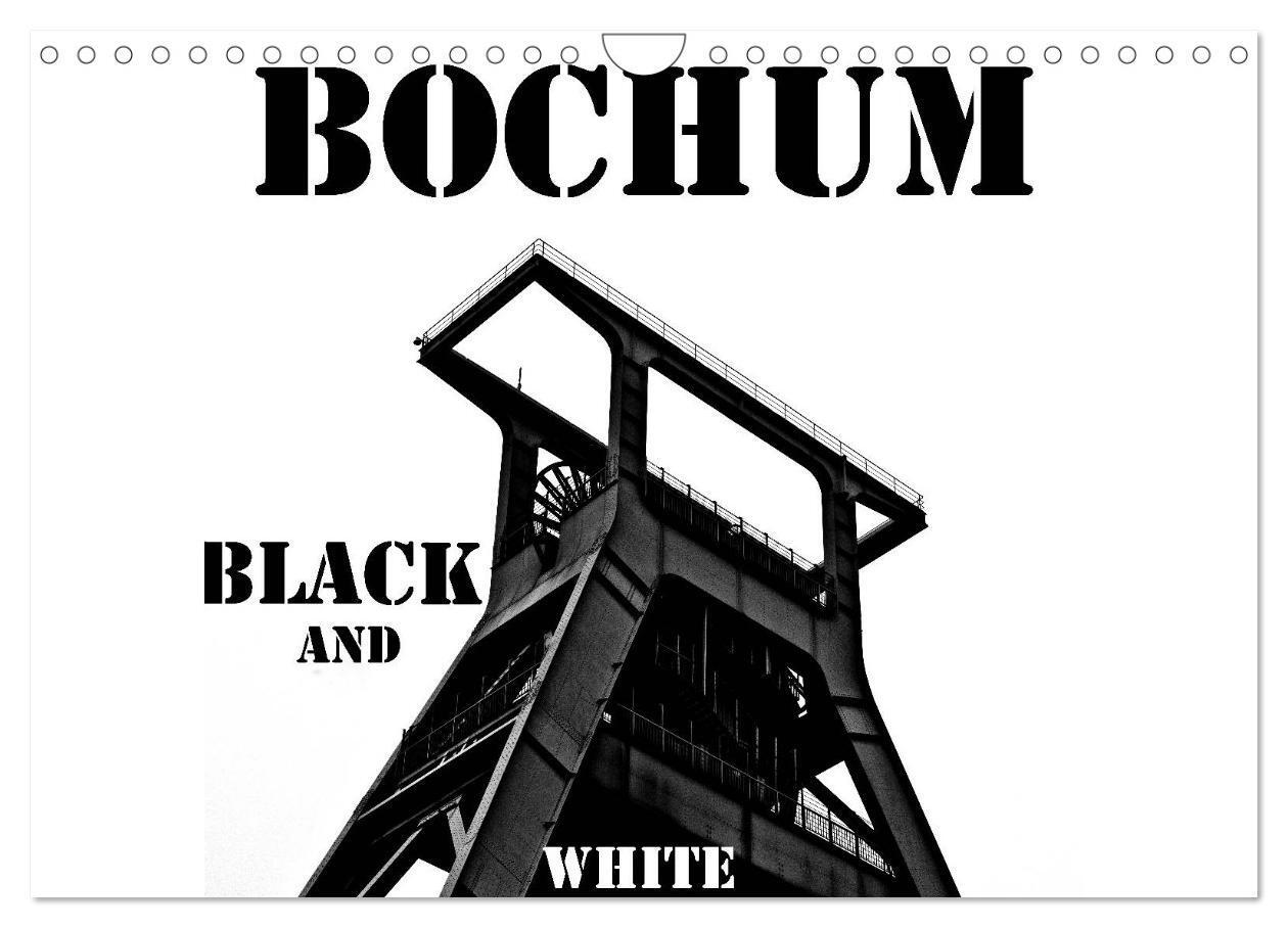 Cover: 9783435479290 | Bochum Black and White (Wandkalender 2025 DIN A4 quer), CALVENDO...