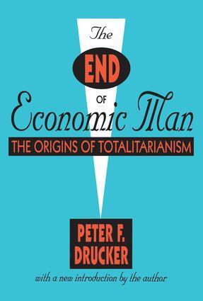 Cover: 9781560006213 | The End of Economic Man | The Origins of Totalitarianism | Drucker