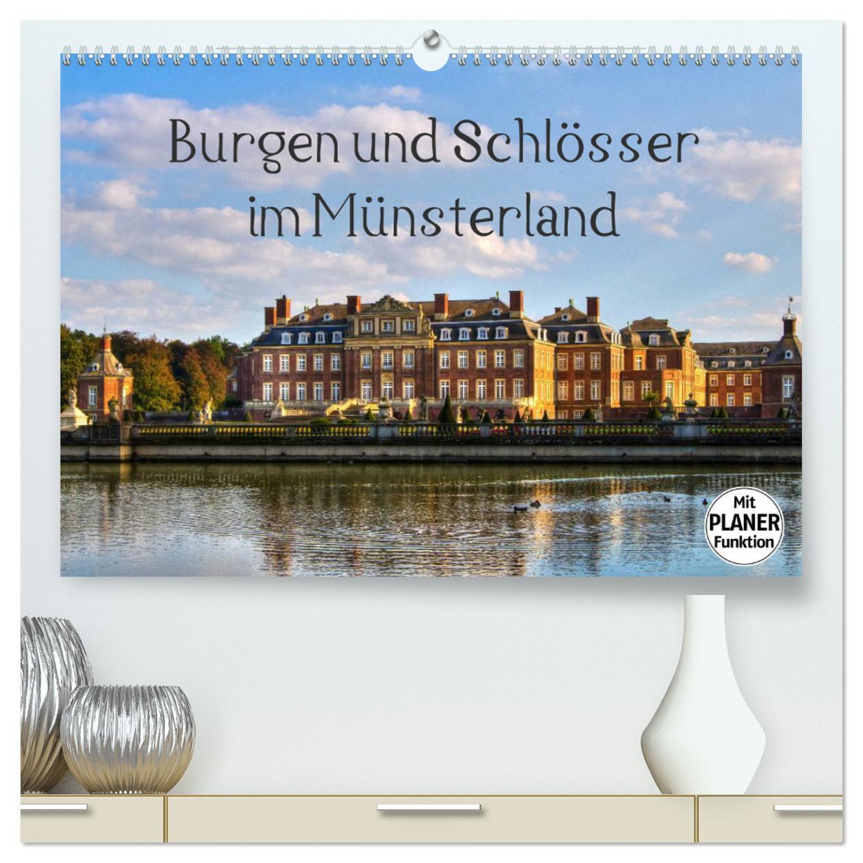 Cover: 9783383328657 | Burgen und Schlösser im Münsterland (hochwertiger Premium...