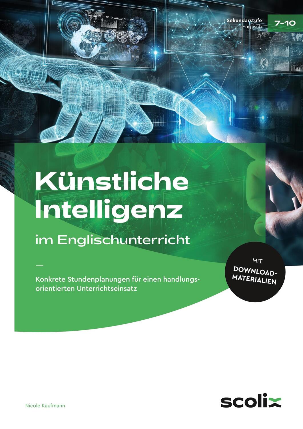 Cover: 9783403107392 | Künstliche Intelligenz im Englischunterricht | Nicole Kaufmann | 2023
