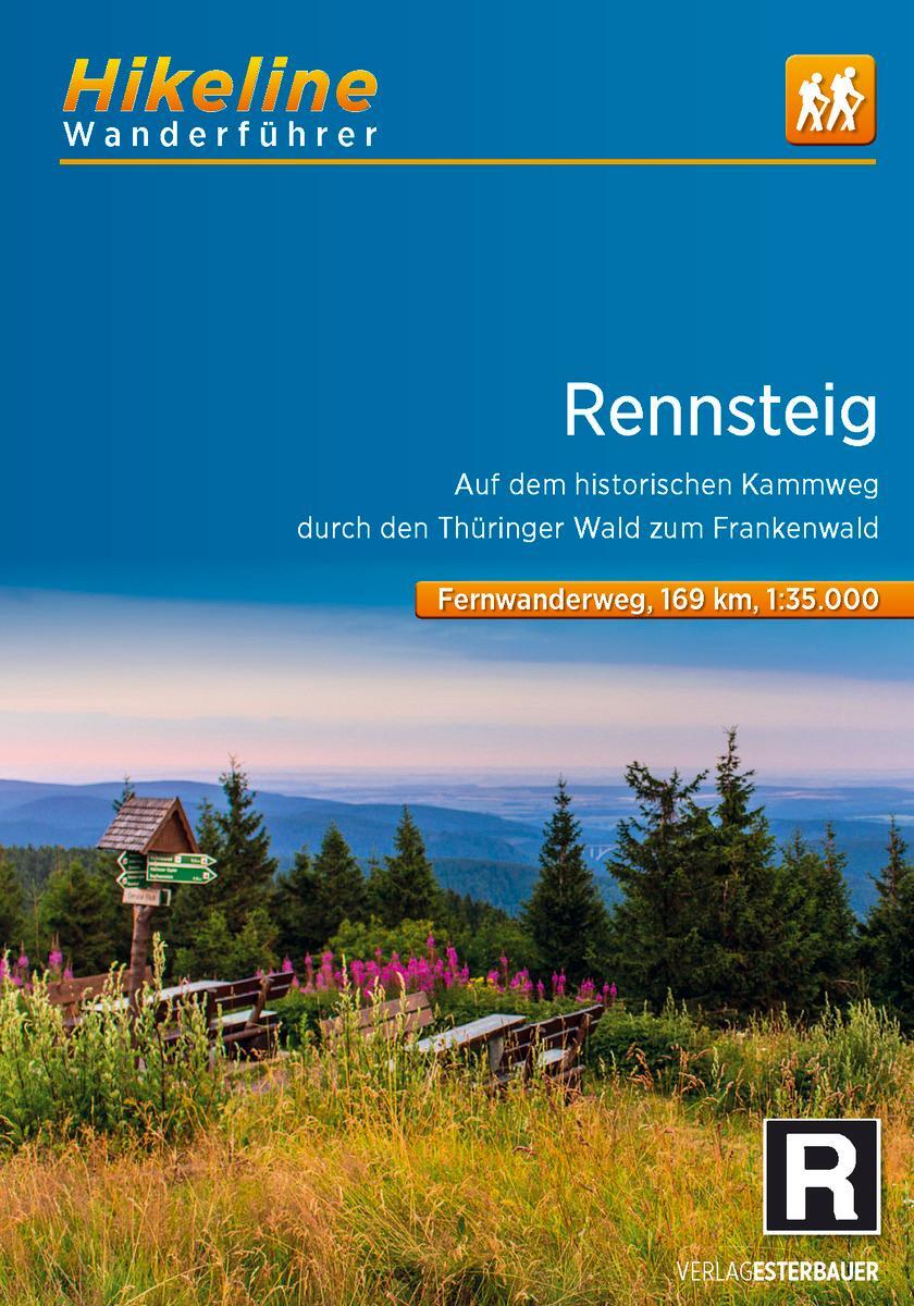 Cover: 9783711100856 | Rennsteig | Esterbauer Verlag | Taschenbuch | Hikeline Wanderführer