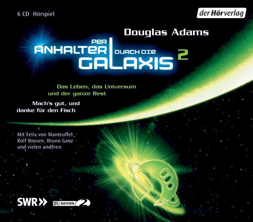 Cover: 9783899405446 | Per Anhalter durch die Galaxis 2. 6 CDs | Douglas Adams | Audio-CD