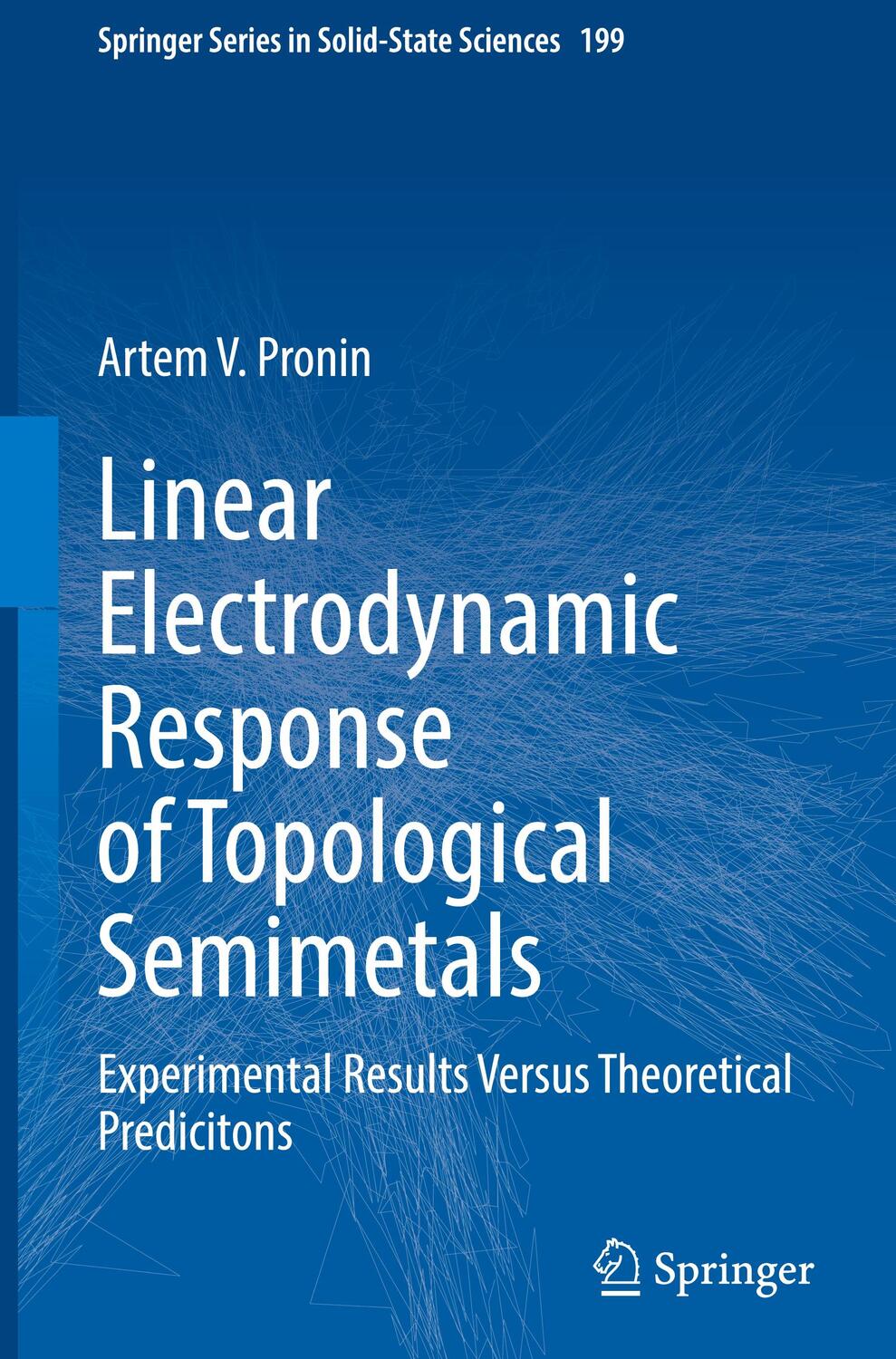 Cover: 9783031356360 | Linear Electrodynamic Response of Topological Semimetals | Pronin | xi
