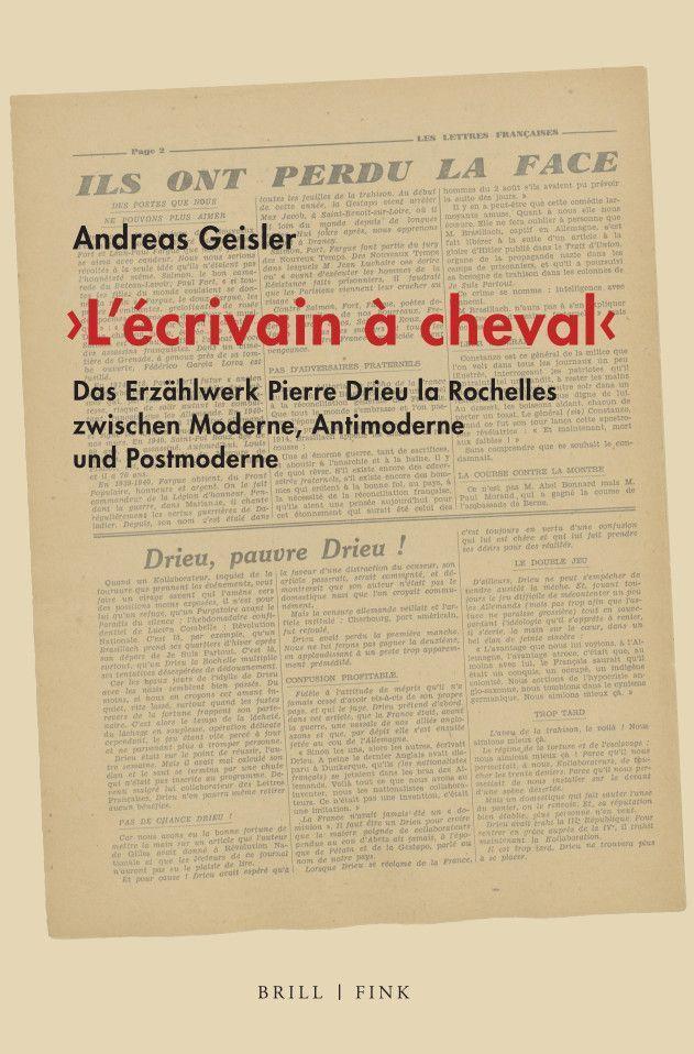 Cover: 9783770568048 | 'L'écrivain à cheval' | Andreas Geisler | Buch | XVI | Deutsch | 2023
