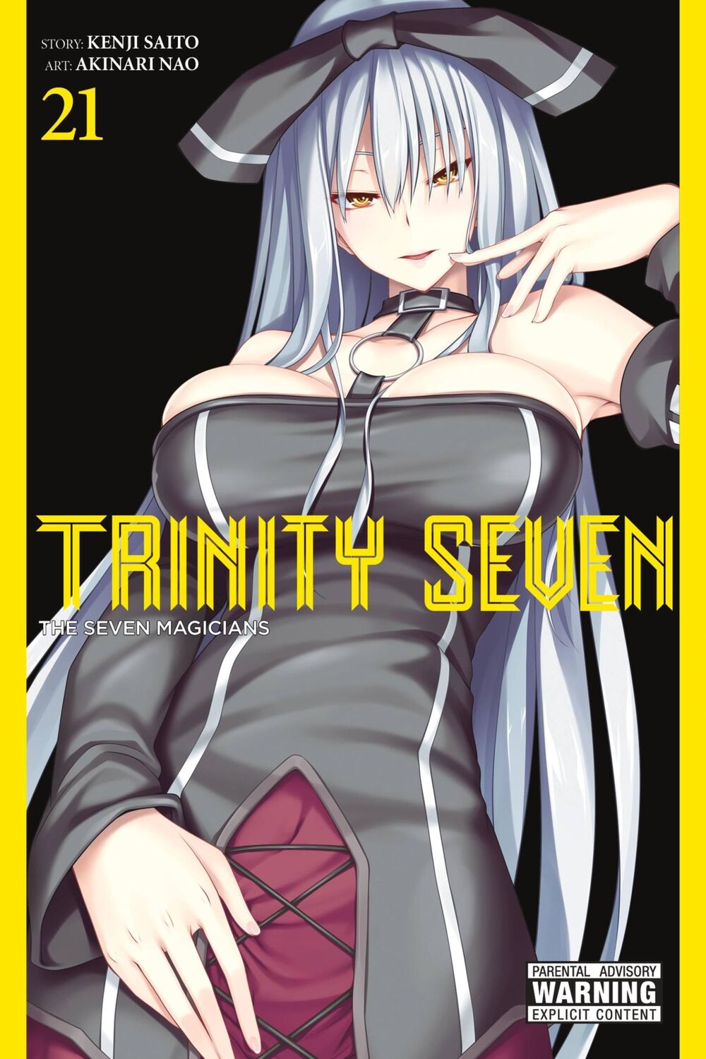 Cover: 9781975312701 | Trinity Seven, Vol. 21 | The Seven Magicians | Akinari Nao | Buch