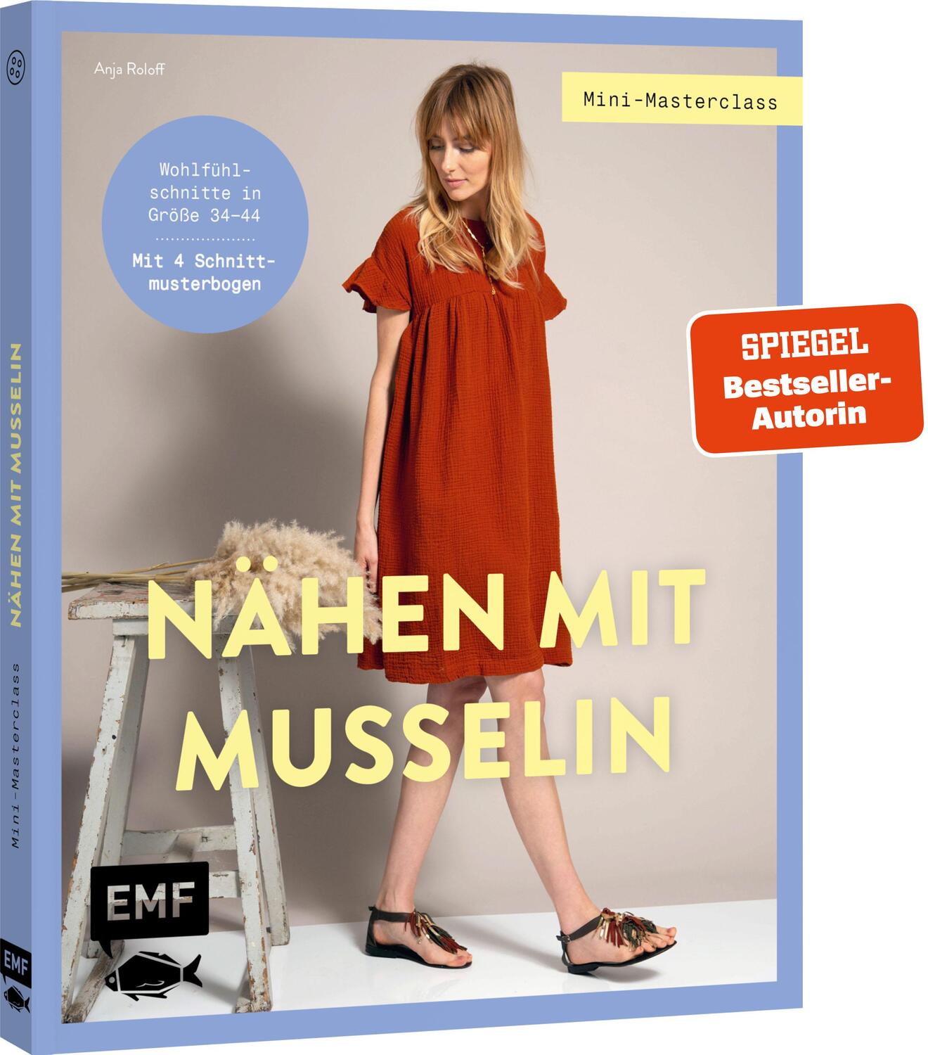 Cover: 9783745921052 | Mini-Masterclass - Nähen mit Musselin | Anja Roloff | Taschenbuch