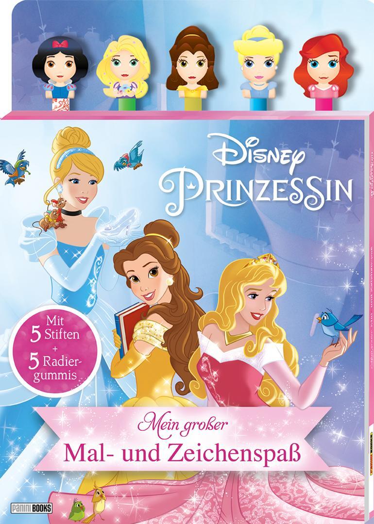 Cover: 9783833239809 | Disney Prinzessin: Mein großer Mal- und Zeichenspaß | Taschenbuch