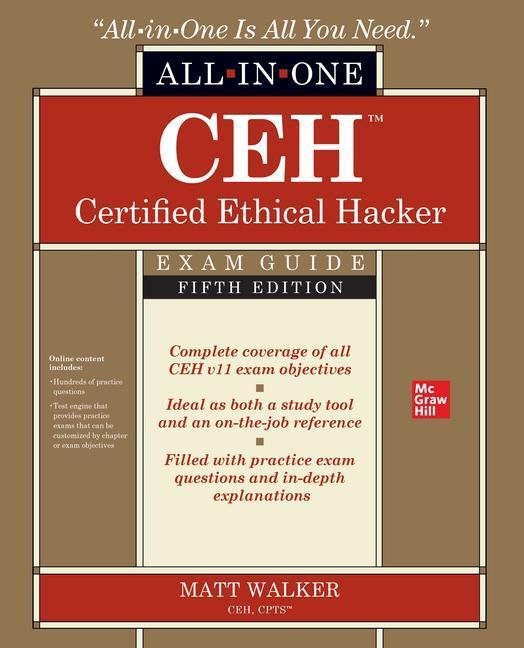 Cover: 9781264269945 | CEH Certified Ethical Hacker All-in-One Exam Guide | Matt Walker