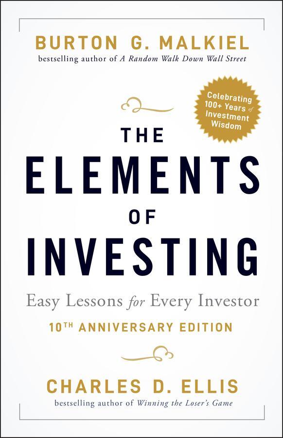 Cover: 9781119851417 | The Elements of Investing | Easy Lessons for Every Investor | Buch