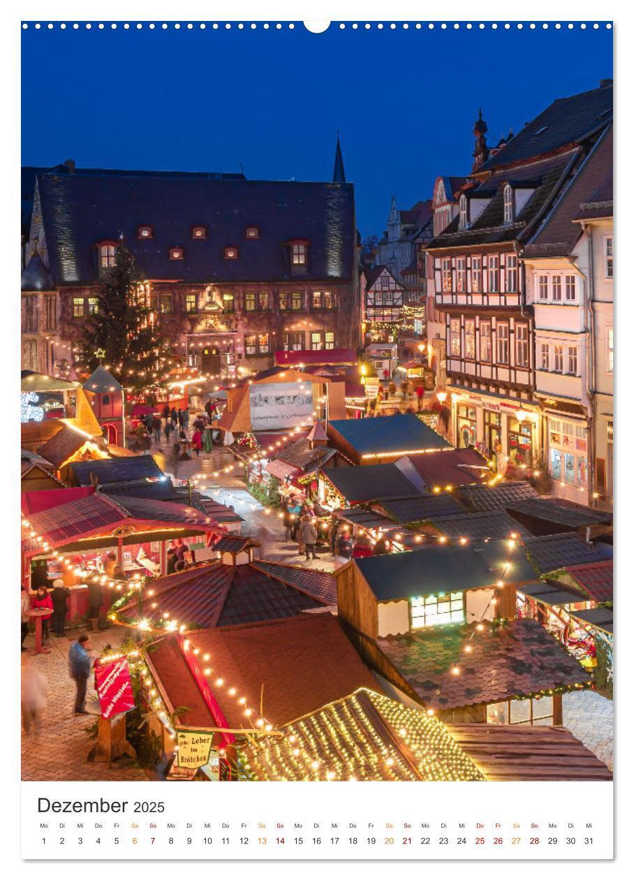 Bild: 9783435883394 | Altstadt Quedlinburg (Wandkalender 2025 DIN A2 hoch), CALVENDO...