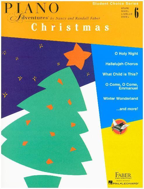Cover: 9781616771836 | Faber Piano Adventures - Student Choice Series Christmas. Level.6