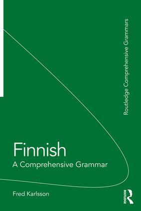Cover: 9781138821040 | Finnish | A Comprehensive Grammar | Fred Karlsson | Taschenbuch | 2017