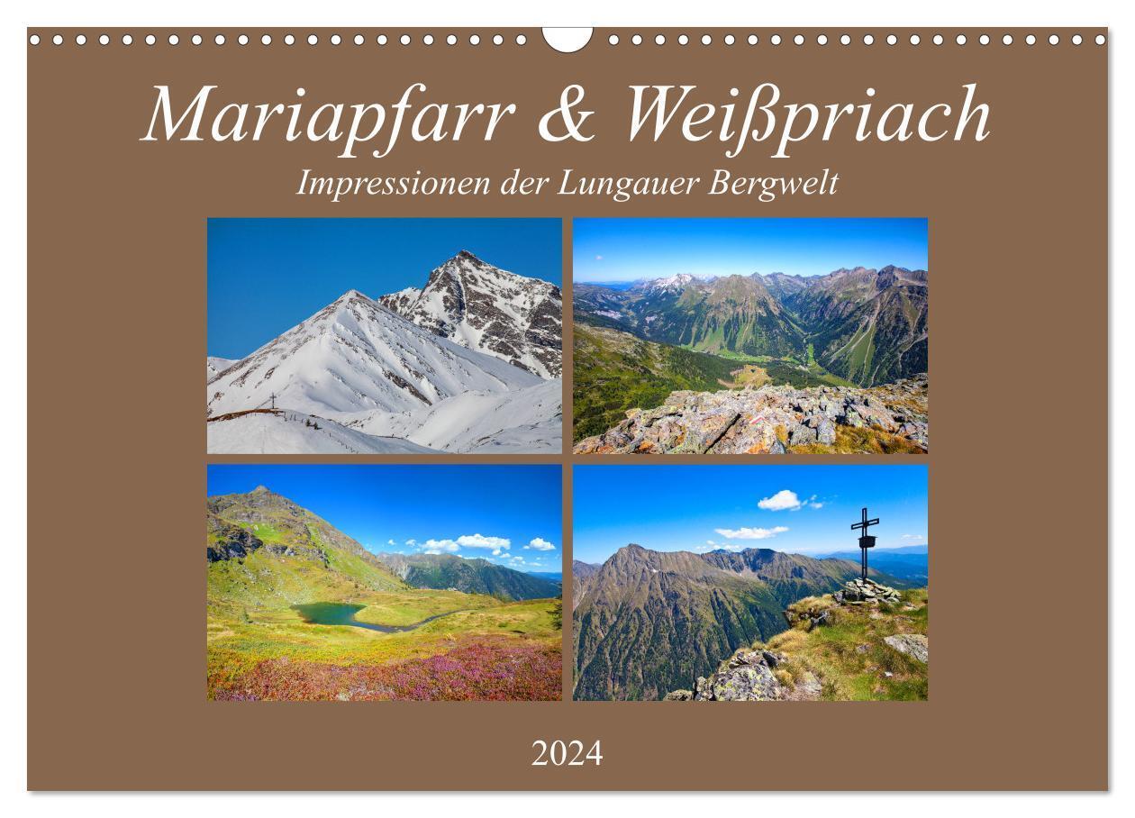 Cover: 9783675809871 | Mariapfarr &amp; Weißpriach (Wandkalender 2024 DIN A3 quer), CALVENDO...