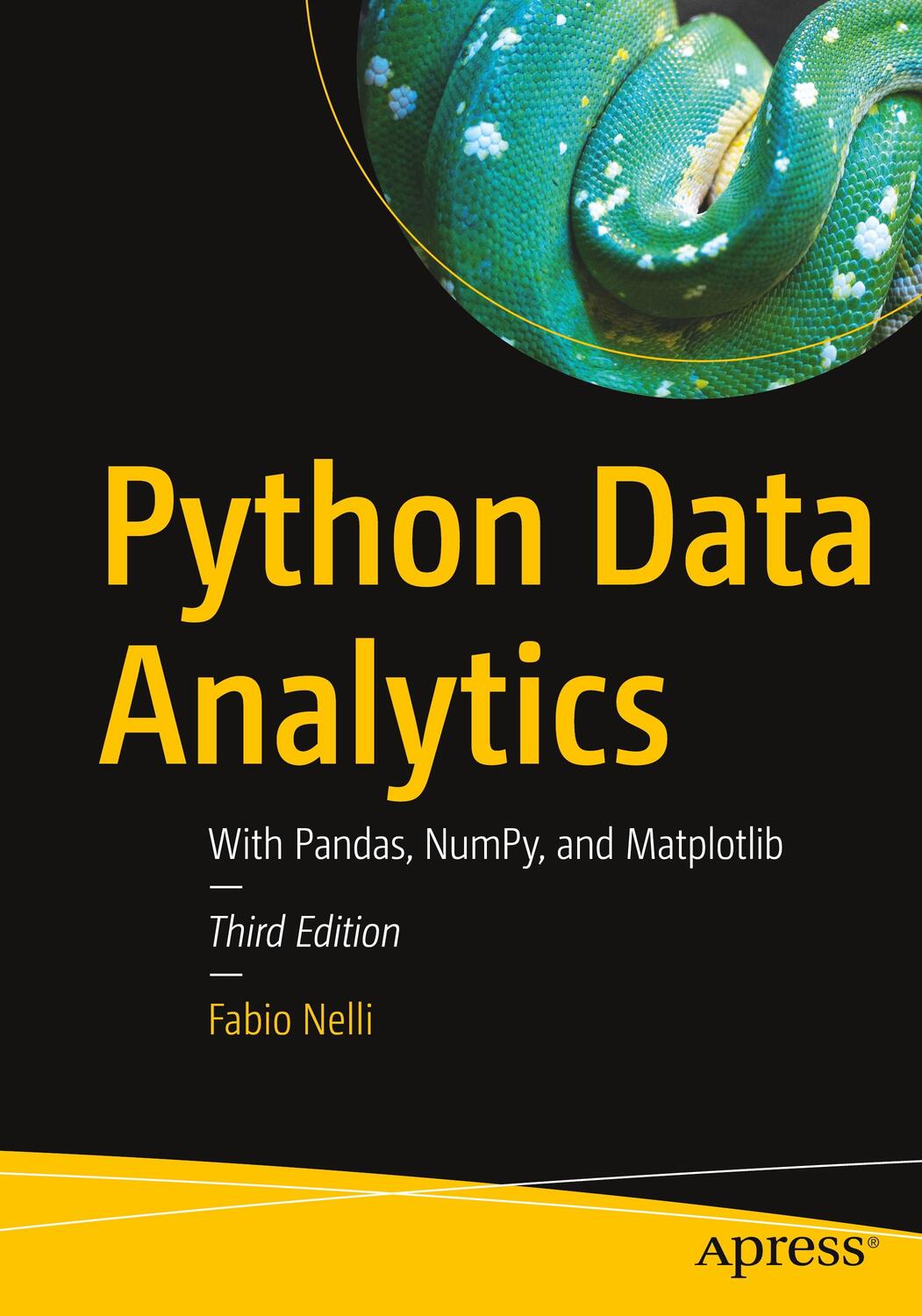 Cover: 9781484295311 | Python Data Analytics | With Pandas, NumPy, and Matplotlib | Nelli