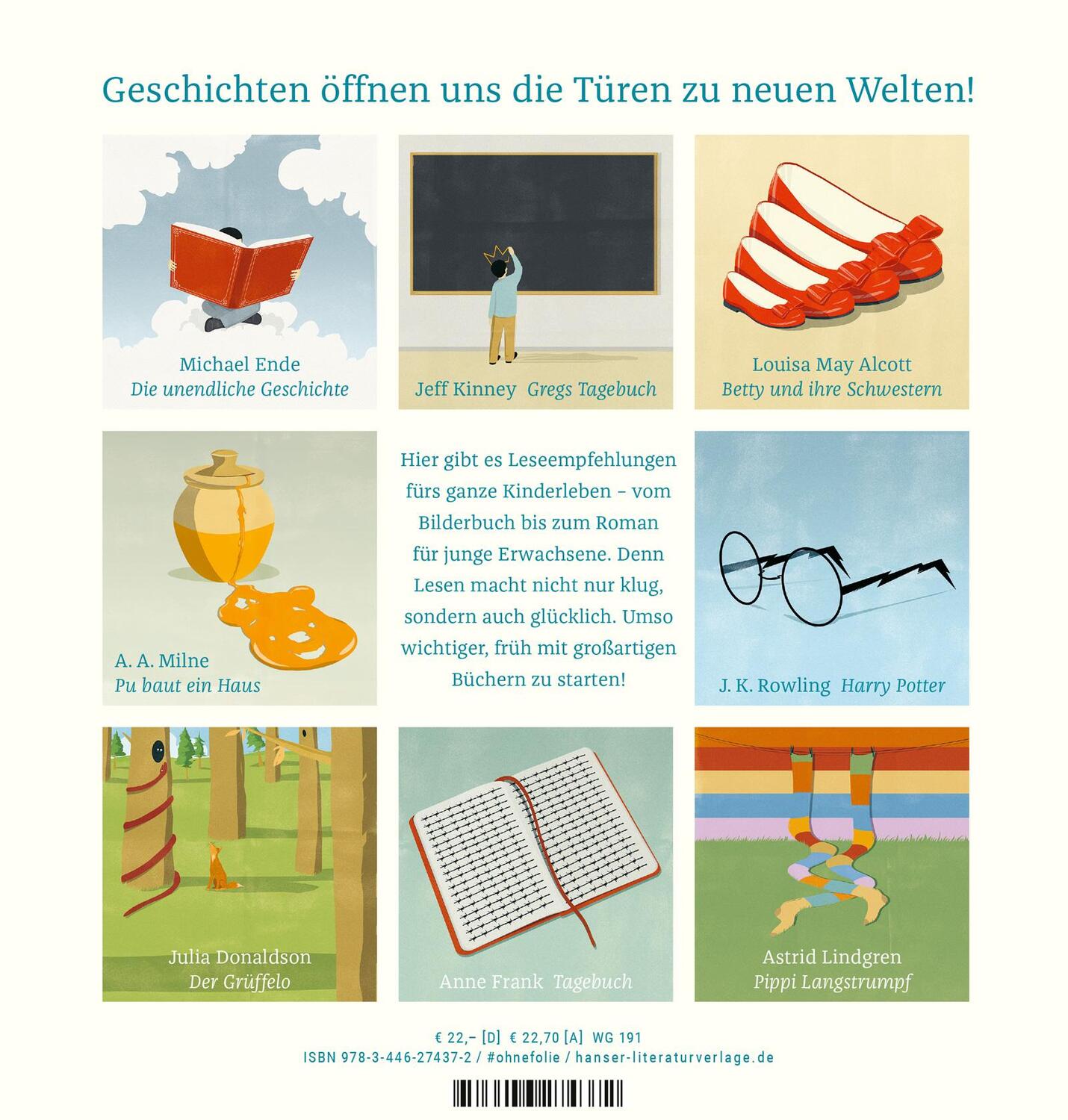 Bild: 9783446274372 | Das Buch der Bücher - von Grüffelo bis Sofies Welt | Baccalario | Buch