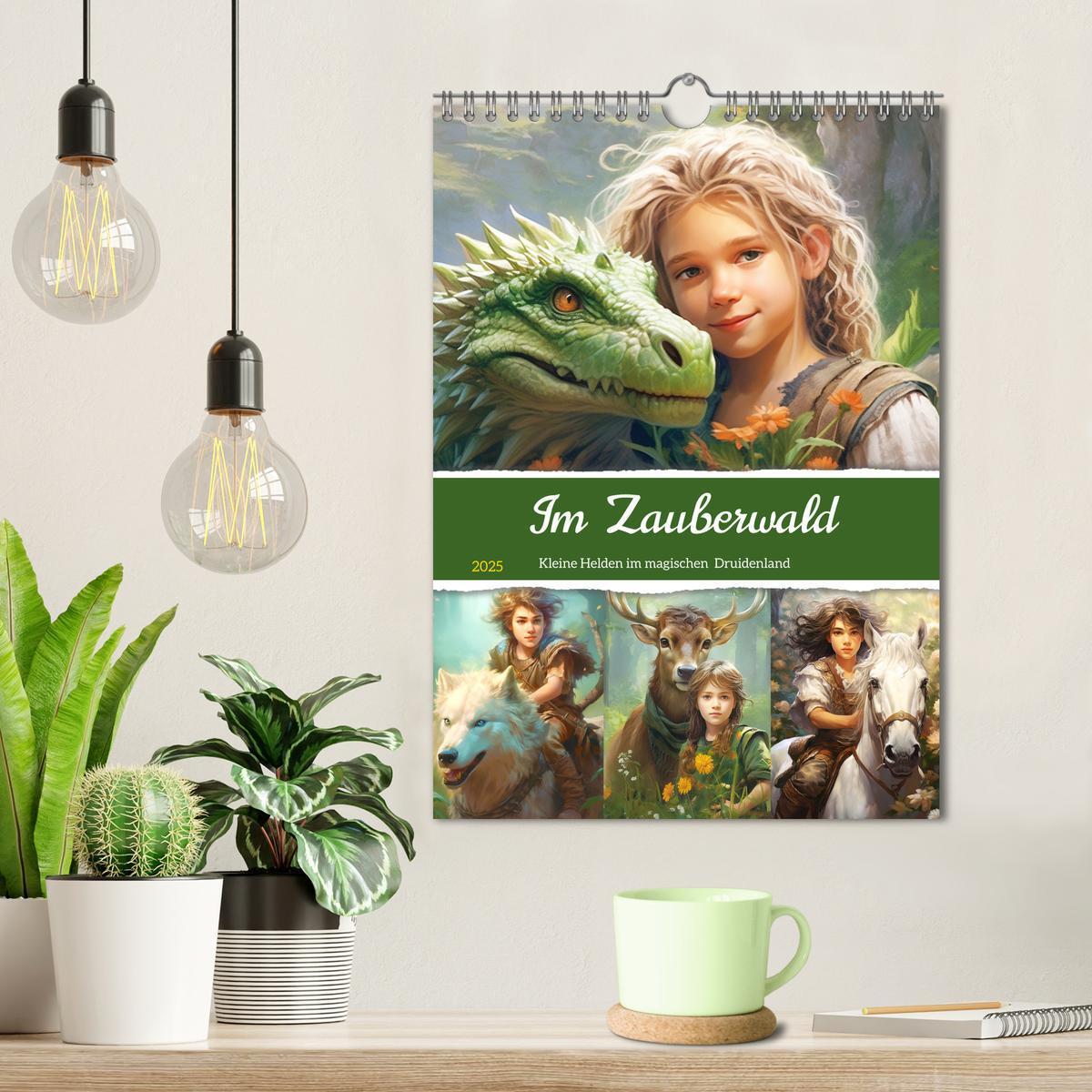 Bild: 9783435861910 | Im Zauberwald. Kleine Helden im magischen Druidenland (Wandkalender...