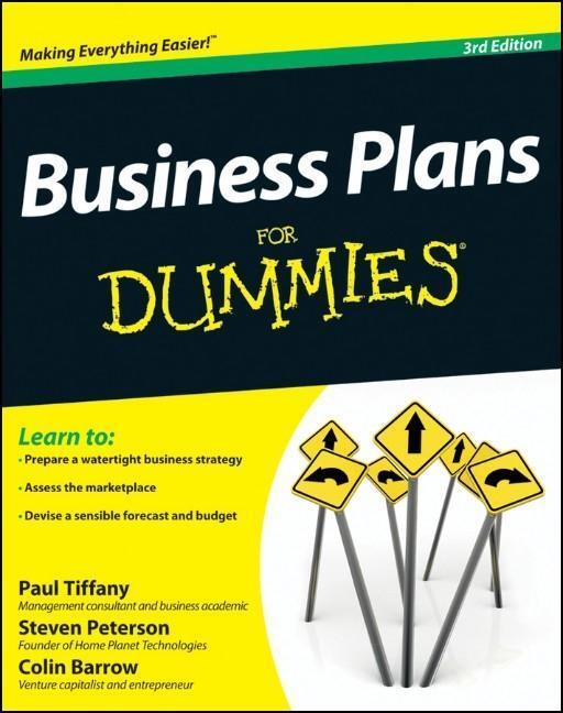 Cover: 9781119941187 | Business Plans For Dummies | Paul Tiffany (u. a.) | Taschenbuch | 2012