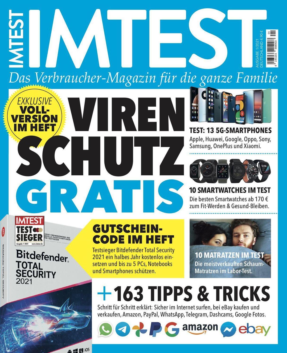 Cover: 9783958561335 | IMTEST - Das Test-Magazin für die ganze Familie | Taschenbuch | 2021