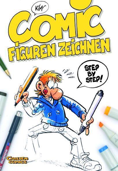 Cover: 9783551768346 | Comic-Figuren zeichnen | Step by Step | Kim Schmidt | Taschenbuch
