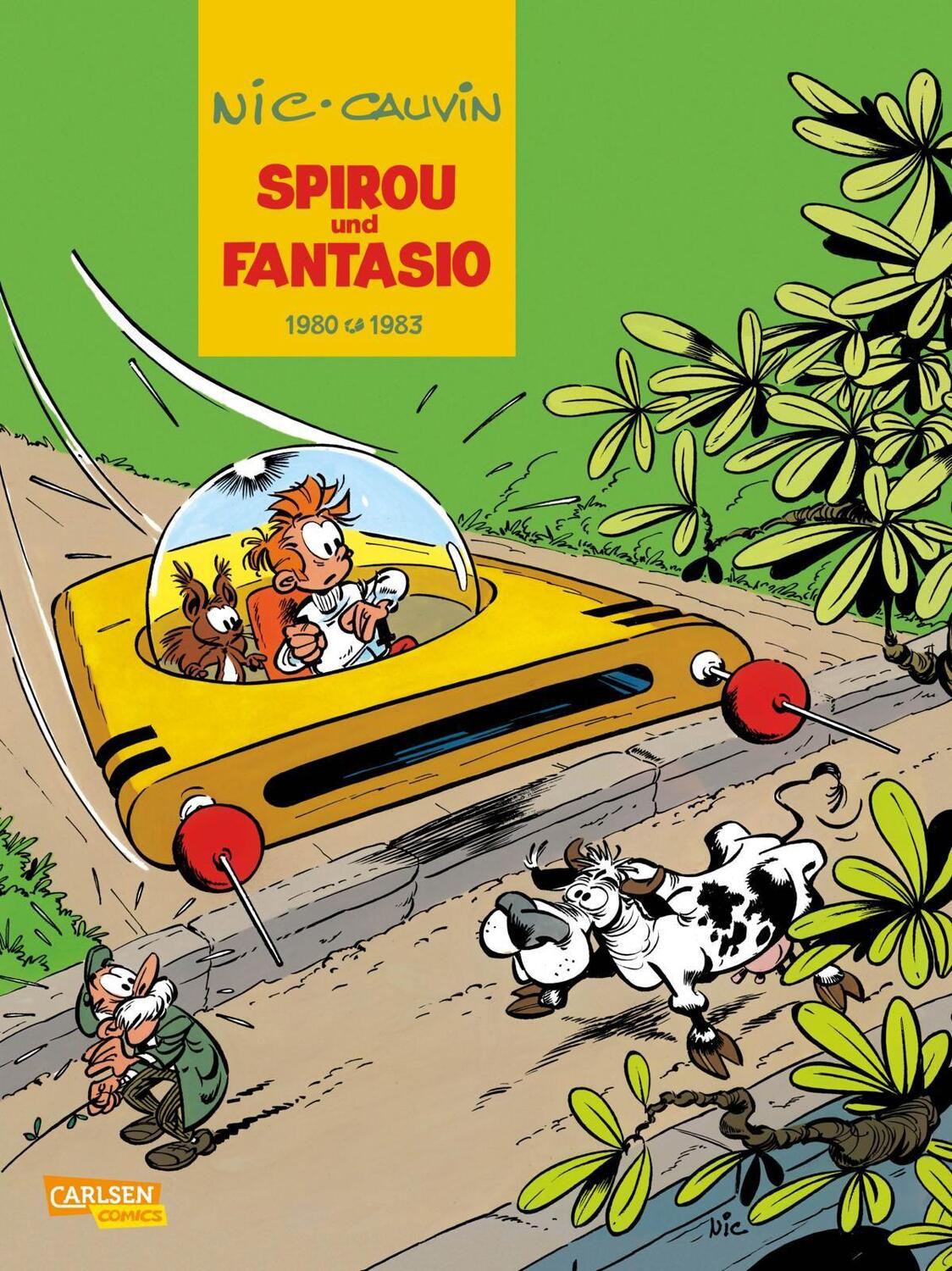 Cover: 9783551716323 | Spirou und Fantasio Gesamtausgabe 12: 1980-1983 | Raoul Cauvin | Buch