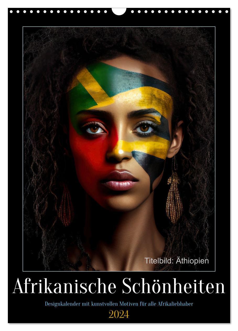 Cover: 9783675415539 | Afrikanische Schönheiten (Wandkalender 2024 DIN A3 hoch), CALVENDO...