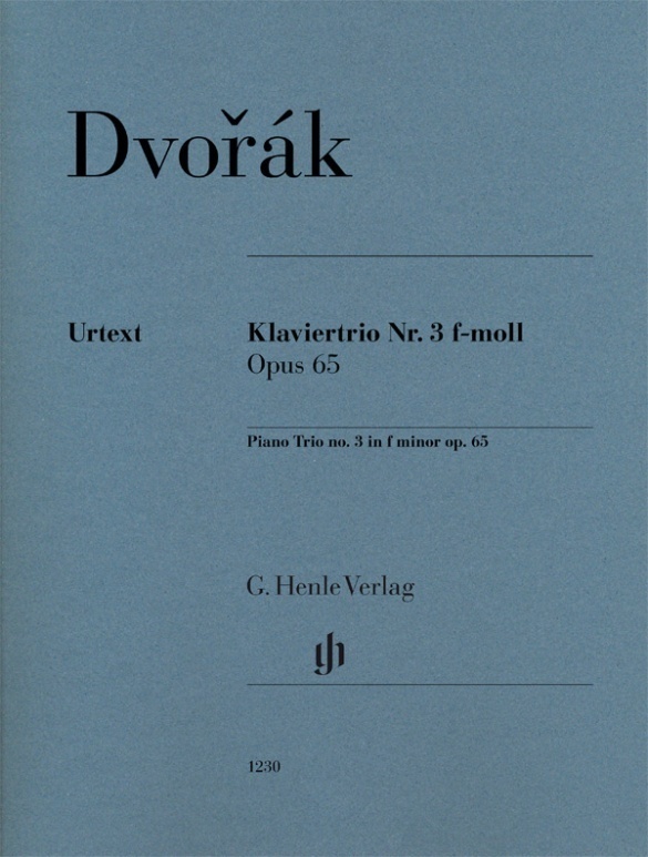 Cover: 9790201812304 | Dvorák, Antonín - Klaviertrio Nr. 3 f-moll op. 65 | Antonin Dvorak
