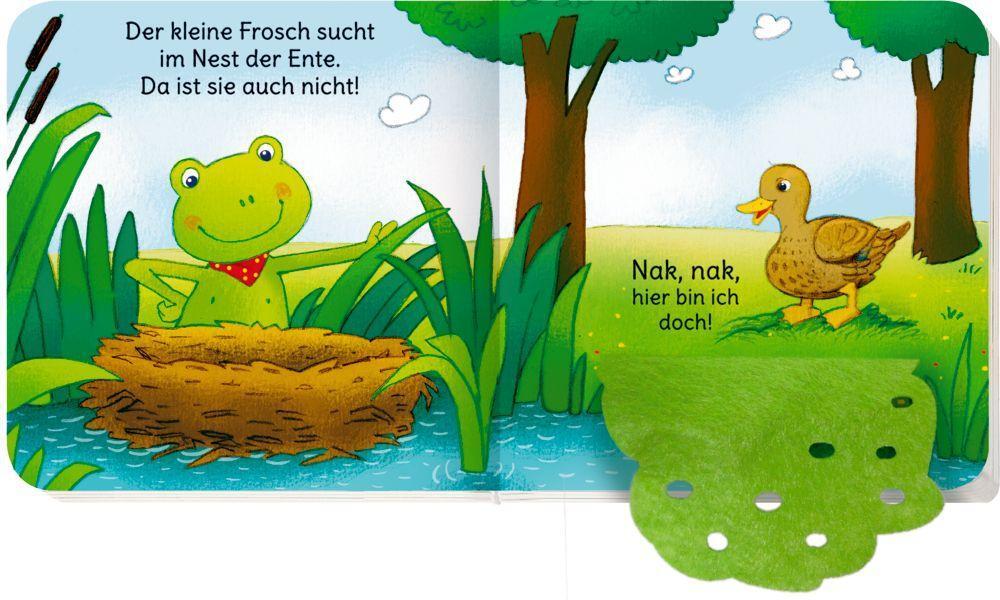 Bild: 9783649634256 | minifanten 15: Fühl doch mal, kleiner Frosch! | Hartmut Bieber | Buch