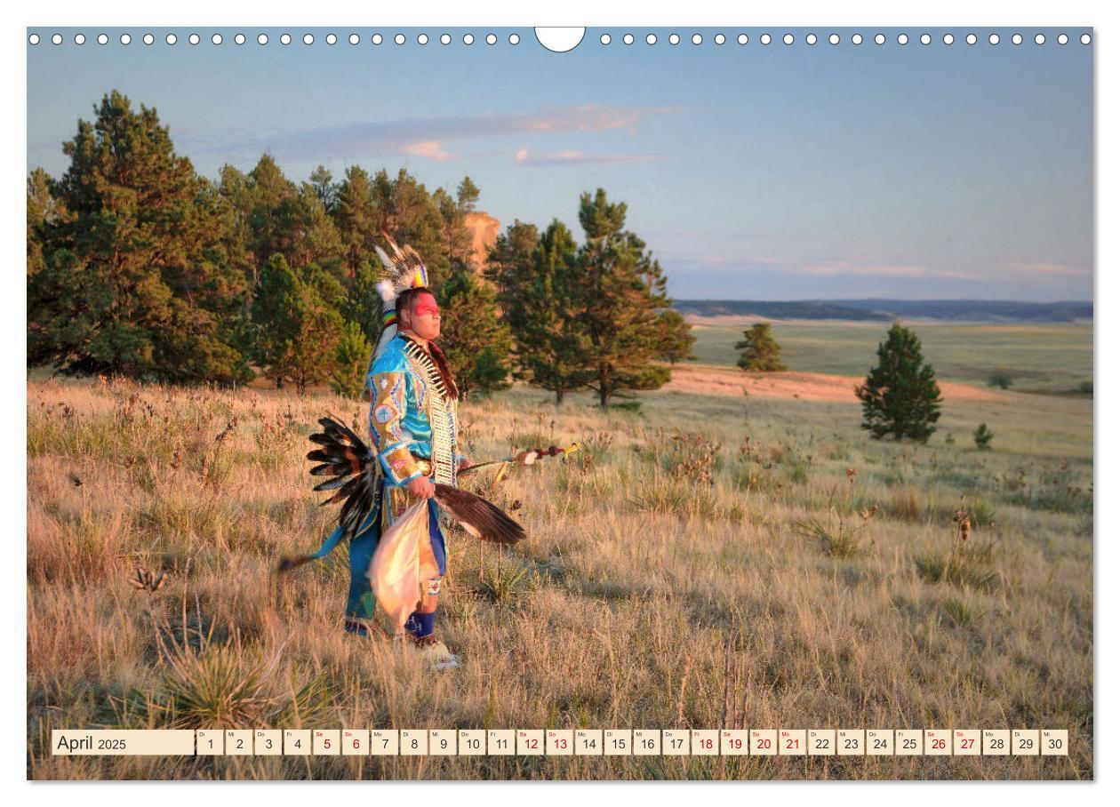 Bild: 9783457164150 | Sioux Im Lande von Sitting Bull (Wandkalender 2025 DIN A3 quer),...