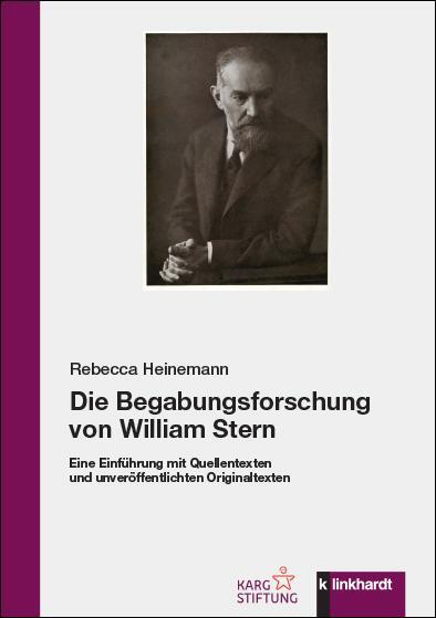 Cover: 9783781525863 | Die Begabungsforschung von William Stern | Rebecca Heinemann | Buch