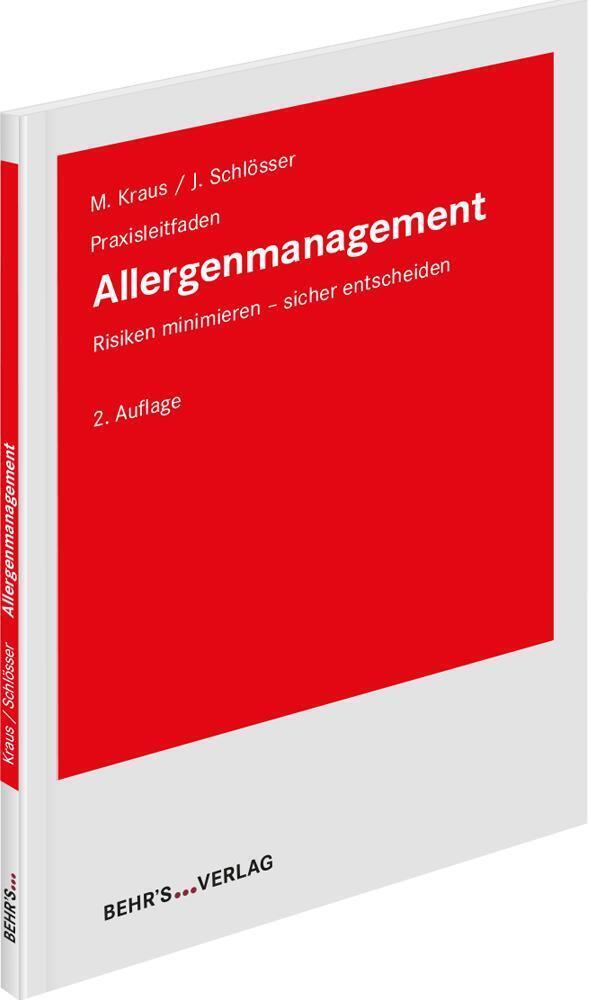Cover: 9783954688326 | Allergenmanagement | Markus Kraus (u. a.) | Taschenbuch | Deutsch