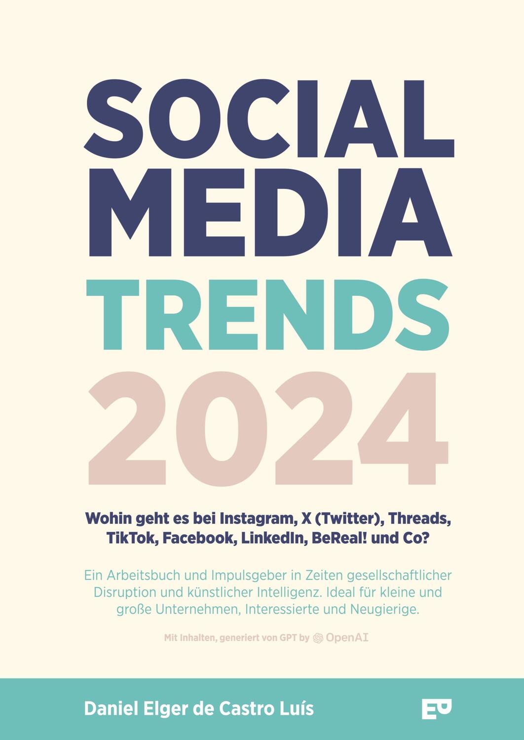 Cover: 9783384022677 | Social Media Trends 2024 - Wohin geht es bei Instagram, X...
