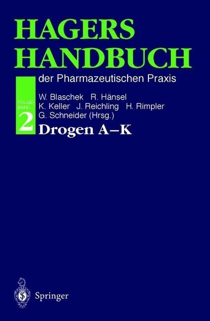 Cover: 9783642637940 | Hagers Handbuch der Pharmazeutischen Praxis, 2 Tle. | Blaschek (u. a.)