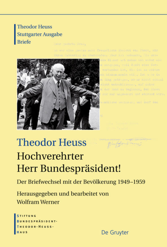 Cover: 9783598251269 | Hochverehrter Herr Bundespräsident! | Theodor Heuss | Buch | 588 S.