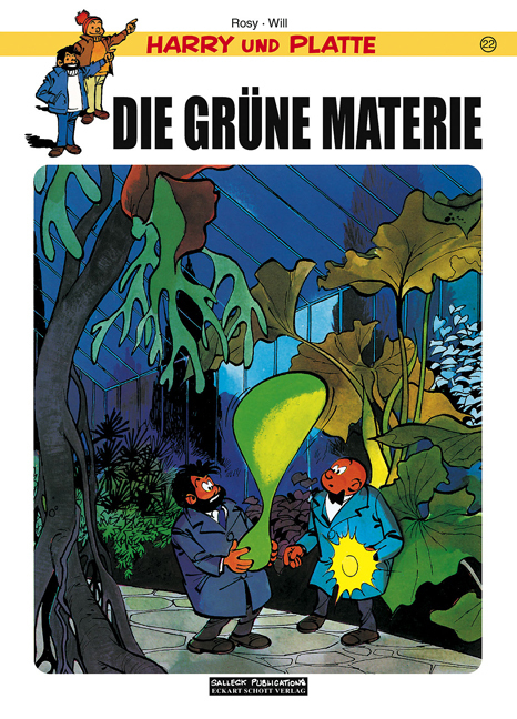 Cover: 9783899081886 | Harry und Platte | Band 22: Die grüne Materie | Maurice Rosy | Buch