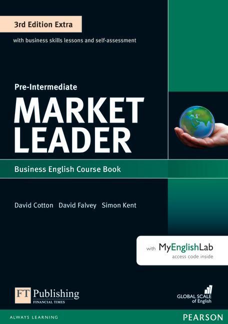 Cover: 9781292134789 | Market Leader Extra Pre-Intermediate Coursebook with DVD-ROM and...