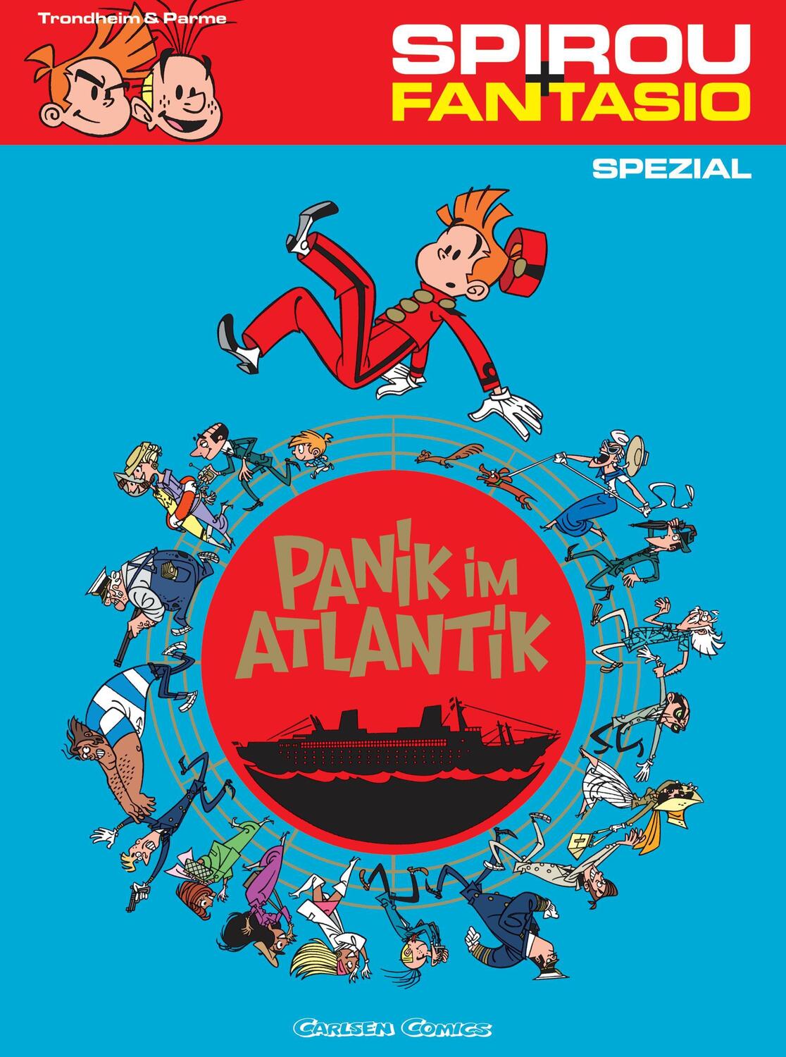 Cover: 9783551776990 | Spirou & Fantasio Spezial 11: Panik im Atlantik | Lewis Trondheim