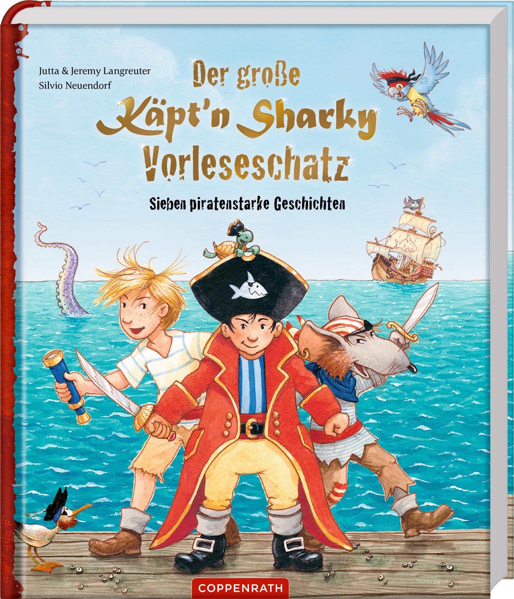 Cover: 9783649649755 | Der große Käpt'n Sharky Vorleseschatz | Jutta Langreuter (u. a.)