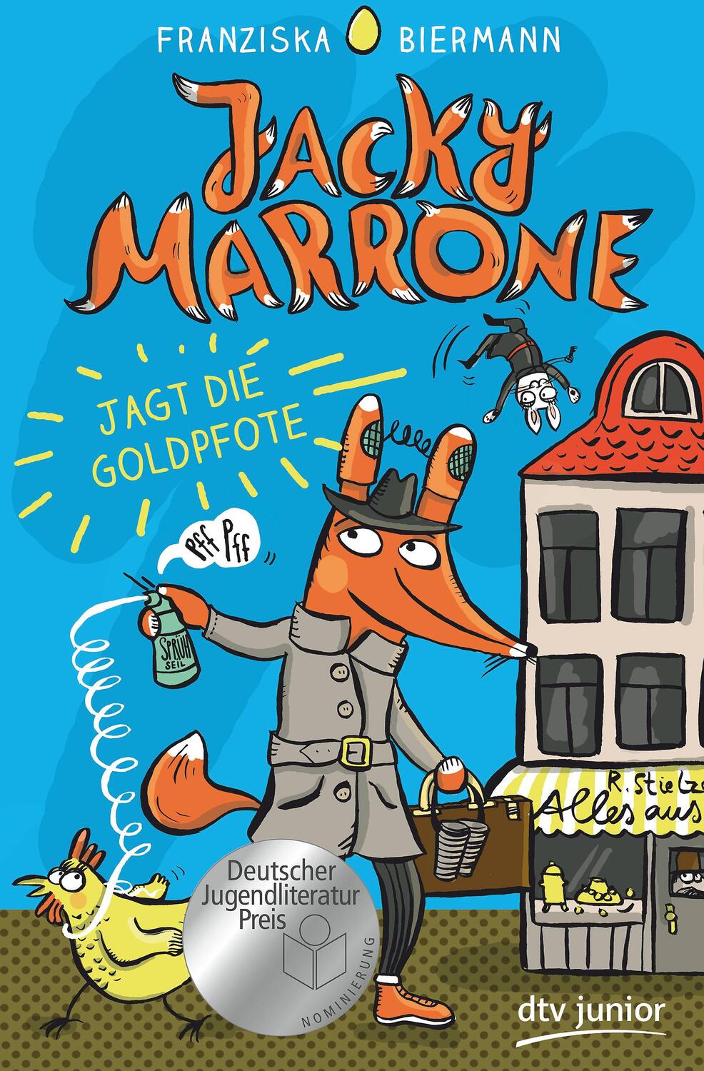 Cover: 9783423762304 | Jacky Marrone jagt die Goldpfote | Franziska Biermann | Buch | 120 S.