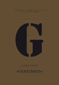 Cover: 9783941613881 | G - Geheimnis | Florian Hadler | Taschenbuch | 140 S. | Deutsch | 2014