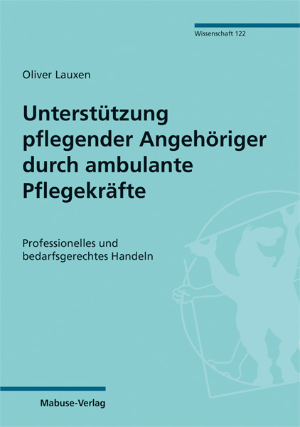 Cover: 9783863215453 | Unterstützung pflegender Angehöriger durch ambulante Pflegekräfte