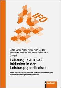 Cover: 9783781521599 | Leistung inklusive? Inklusion in der Leistungsgesellschaft I | Buch