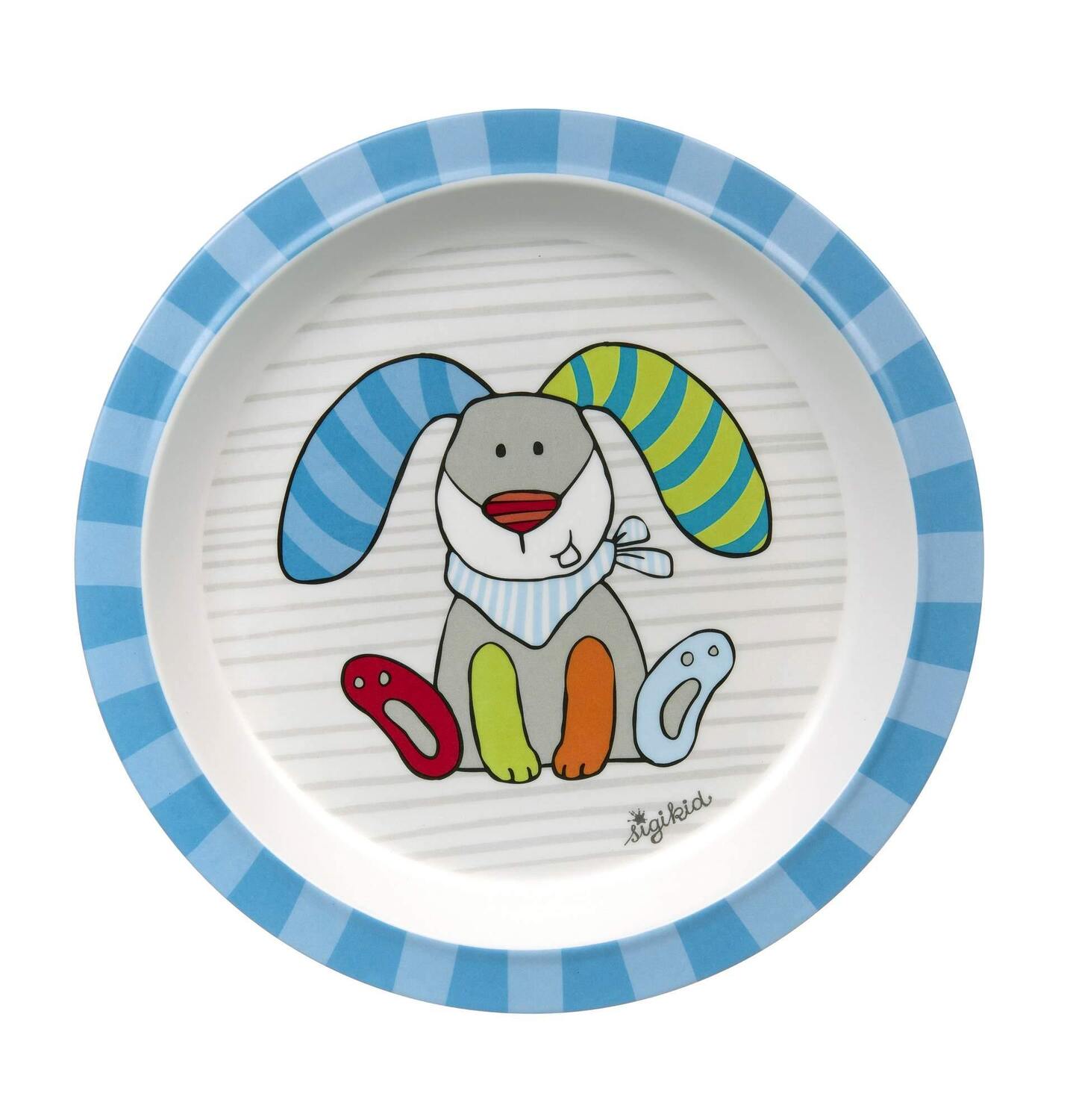 Cover: 4001190253876 | sigikid 25387 - Teller Hase Ringel Dingel Kinderbunt | 25387 | 2024