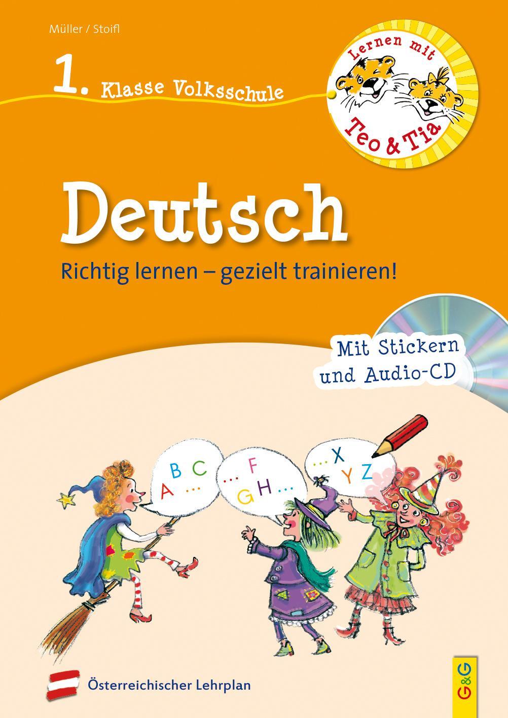 Cover: 9783707422009 | Lernen mit Teo und Tia Deutsch - 1. Klasse Volksschule mit CD | Buch