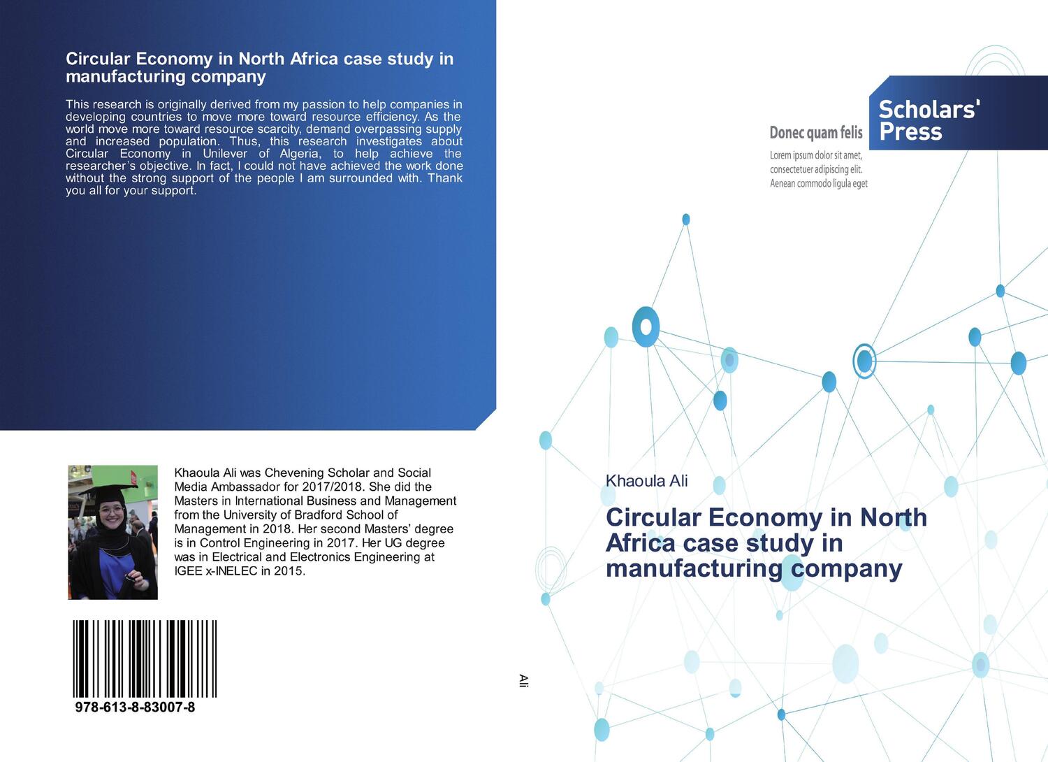 Cover: 9786138830078 | Circular Economy in North Africa case study in manufacturing company