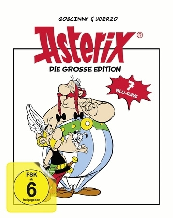 Cover: 4006680085364 | Die große Asterix Edition, 7 Blu-rays | Blu-ray Disc | Deutsch | 2017