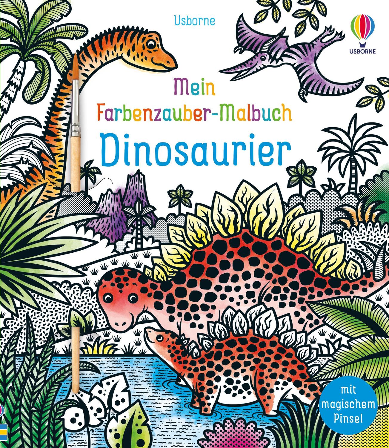 Cover: 9781035700257 | Mein Farbenzauber-Malbuch: Dinosaurier. | Lucy Bowman | Taschenbuch
