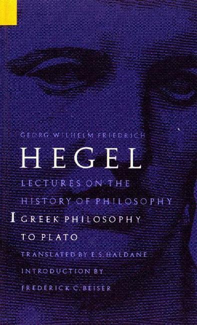 Cover: 9780803272712 | Lectures on the History of Philosophy, Volume 1 | Hegel | Taschenbuch